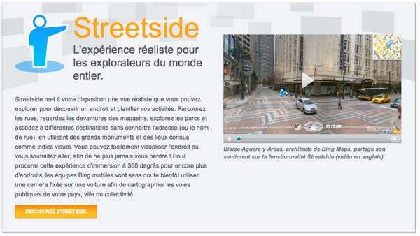 Bing StreetSide