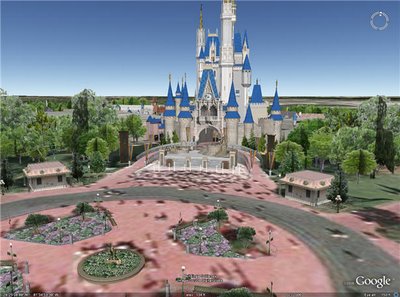 Disney Google Earth