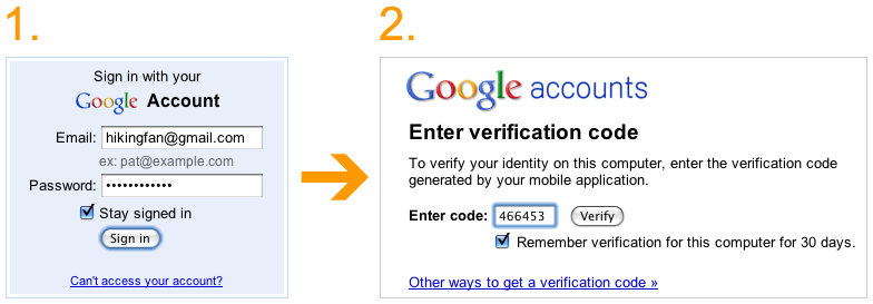 Authentification Google 2