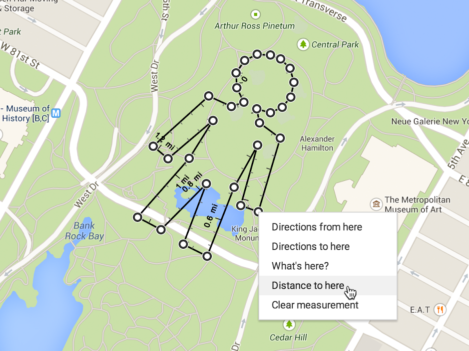 Google Maps permet de mesurer les distances Actualité Abondance