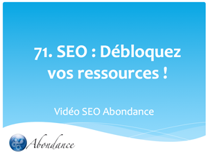SEO : Débloquez vos ressources
