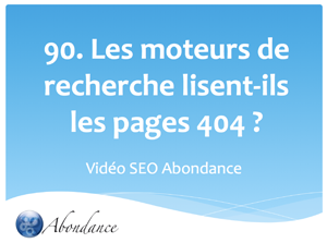 Google lit-il les pages 404 ?