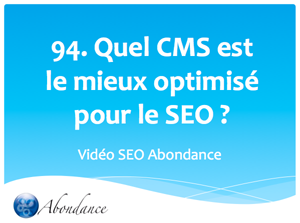 Quel CMS est le mieux optimisé pour le SEO