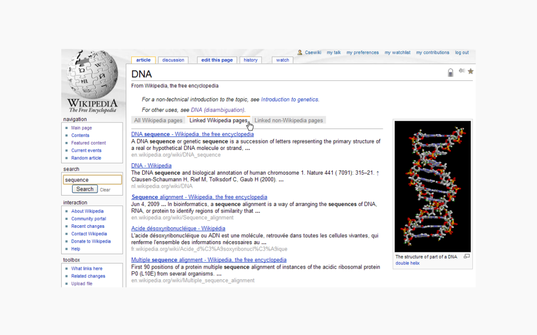 Google propose une nouvelle interface de recherche sur Wikipedia