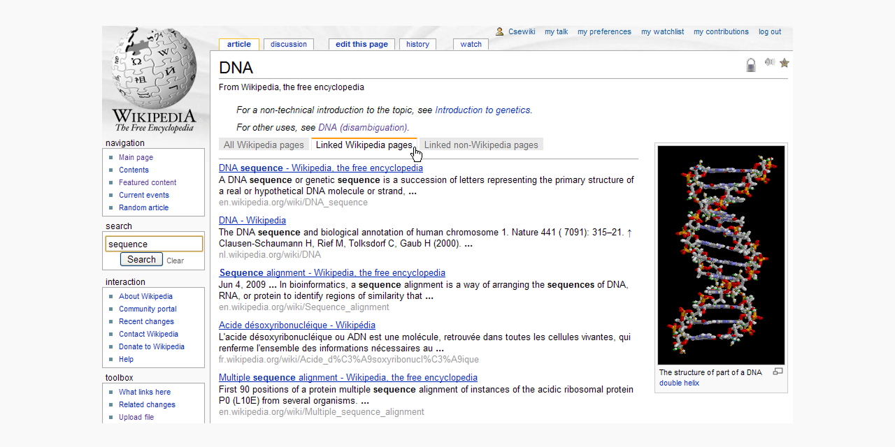 Google propose une nouvelle interface de recherche sur Wikipedia