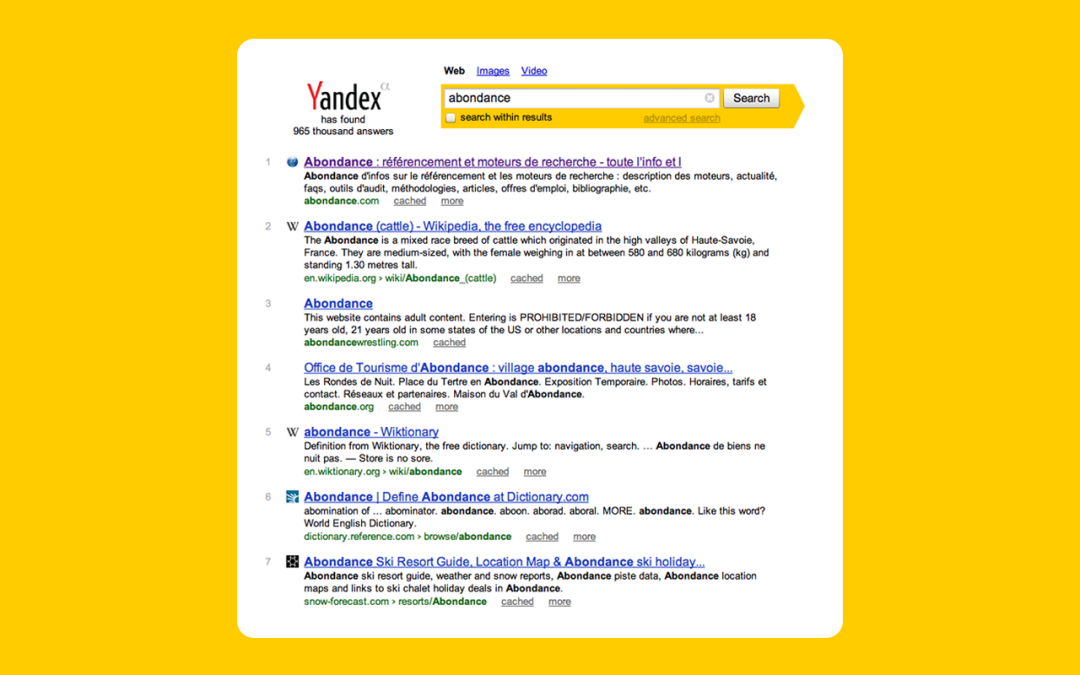 Twitter signe un accord avec le moteur russe Yandex