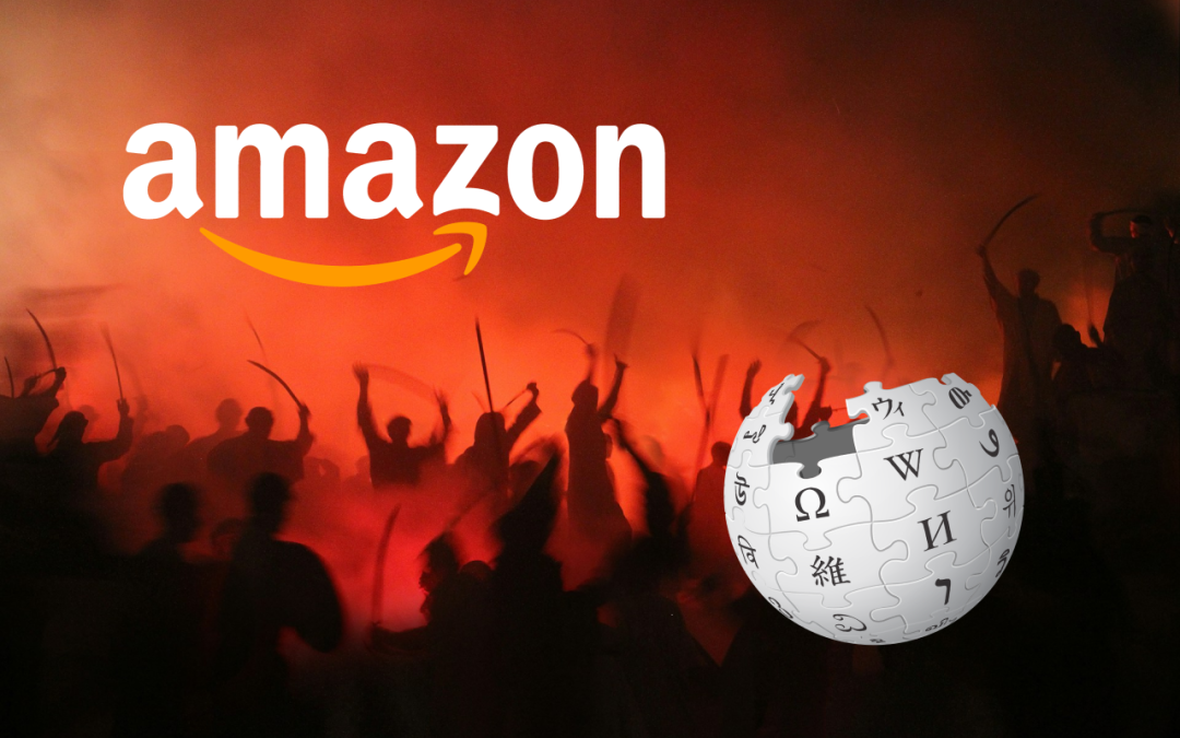 Amazon plus visible que Wikipedia dans les résultats de Google ?