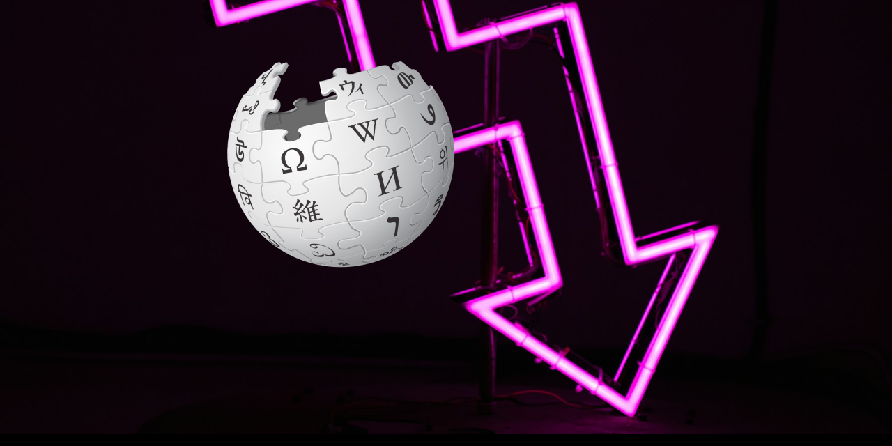 Wikipedia reconnaît une perte de trafic constante depuis Google