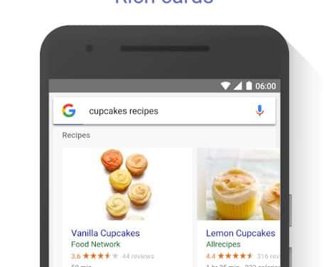 Google étend les cartes enrichies aux restaurants et aux cours en ligne