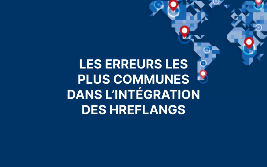 Infographie : comment rater son SEO international