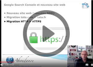 Nouveau Site Web et Compte Search Console. Vidéo SEO