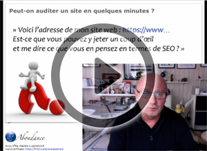 Peut-on faire un audit SEO rapide d’un site web ? Vidéo SEO