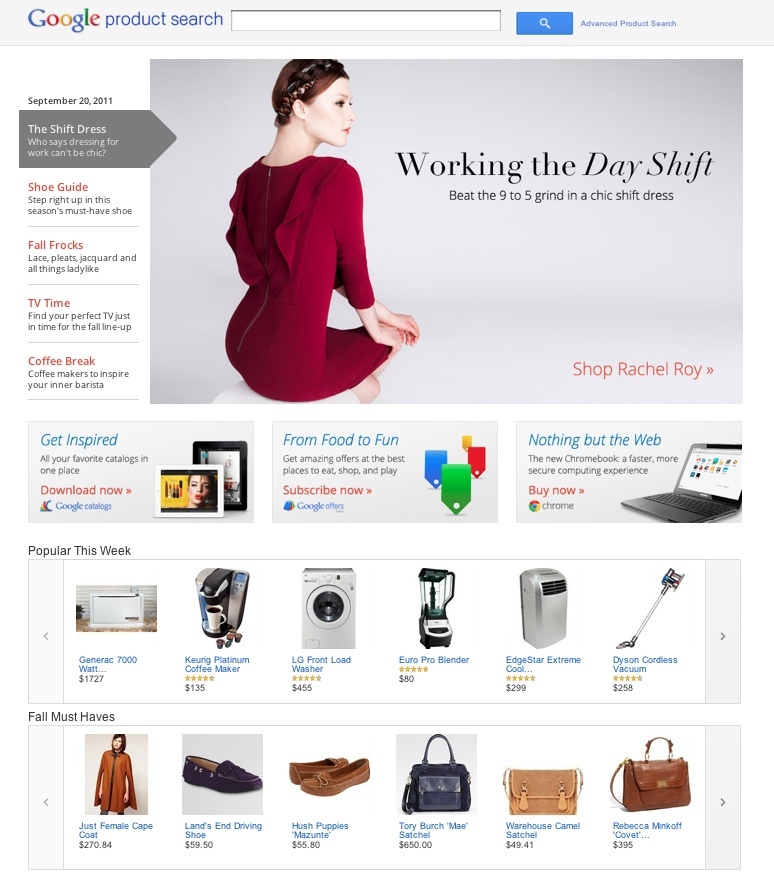 Google Product Search