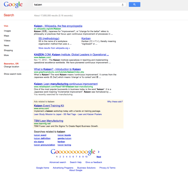 serp google 4 liens