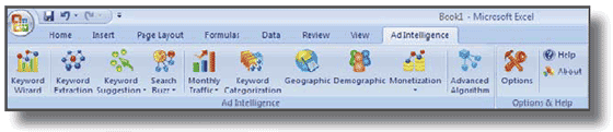 adCenter Excel