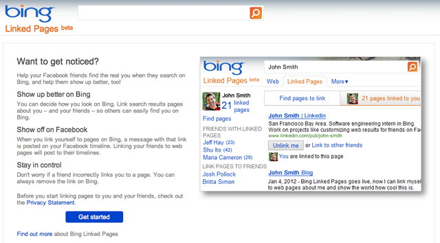 Bing Linked Pages