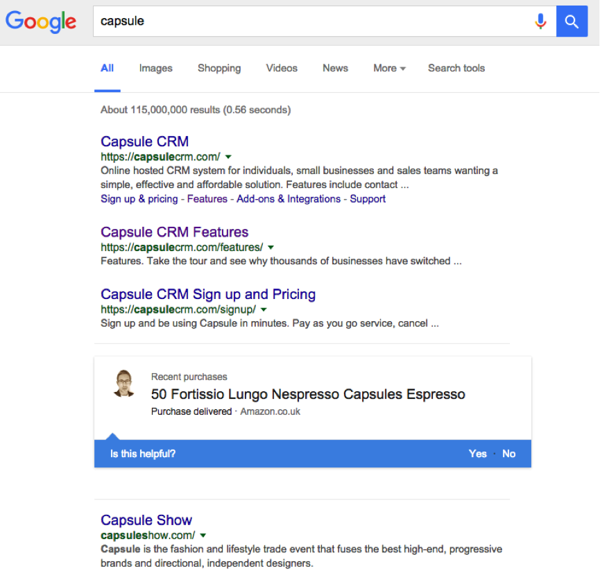 capsule-serp-google
