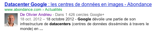 Data center Google