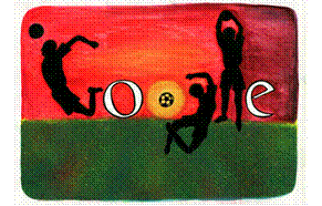 Google Doodle Foot