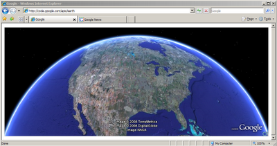 Google Earth in a browser