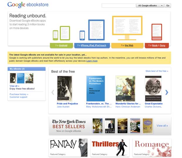 Google eBooks