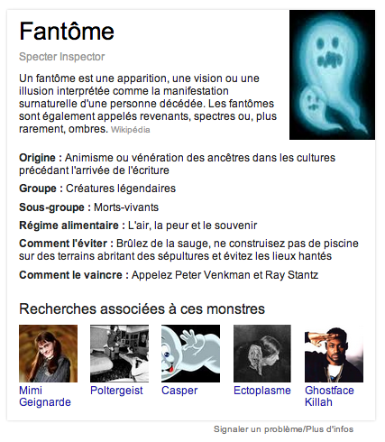 google halloween fantome