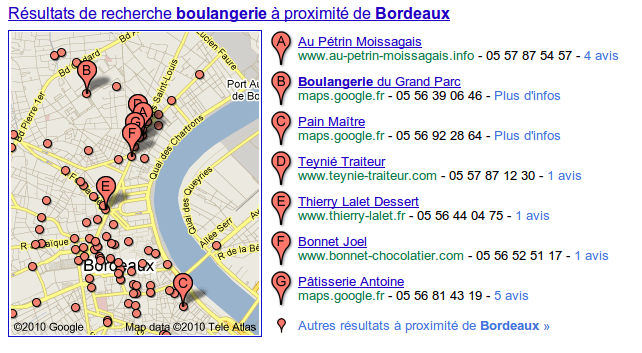 Referencement Local Google France