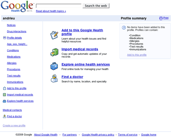 Google Health