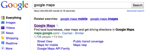 Google Maps +1