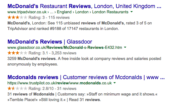google-orange-stars-ratings-reviews