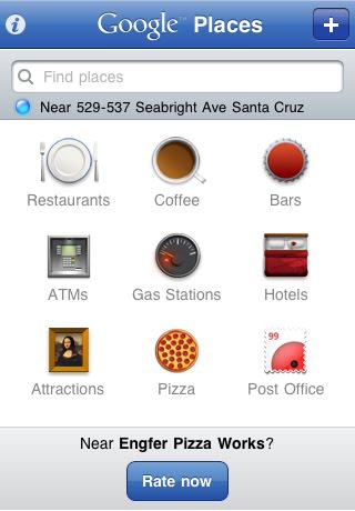 Google Adresses iPhone