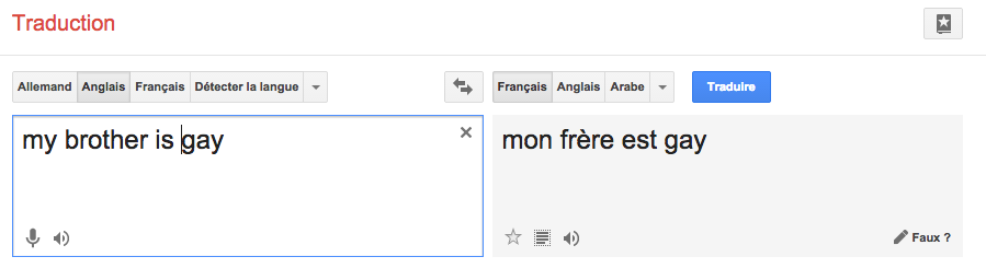 google-traduction-gay