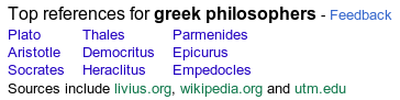 greek philosophers
