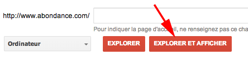 explorer comme google 1