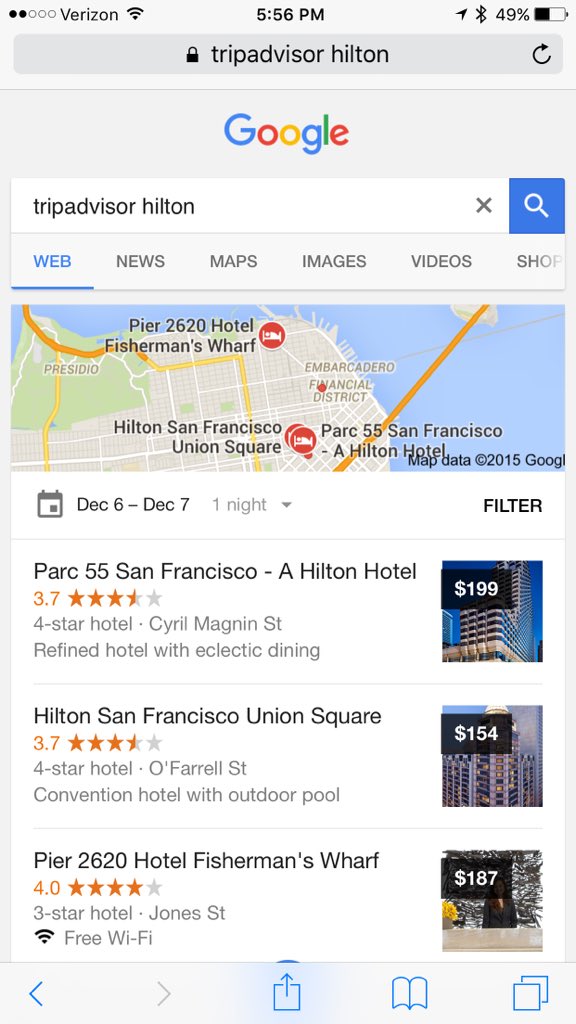 hilton-tripadvisor-google