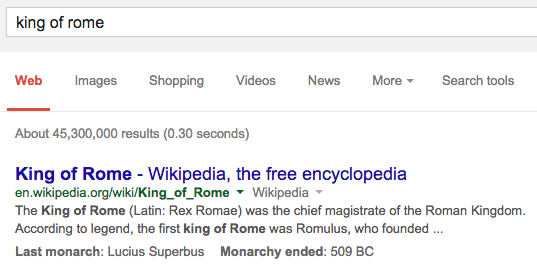 knowledge graph serp