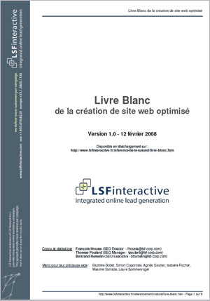 Livre blanc referencement