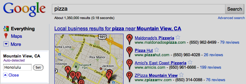 Google geolocalisation 1