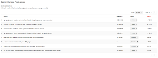 search-console-messages-preferences