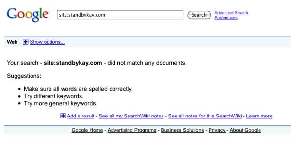 site:standbykay.com