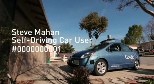 Steve Mahan, voiture Google