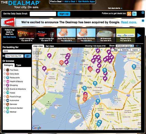 The Deal Map