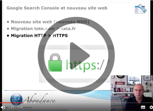 Nouveau site web et compte Search Console. Vidéo SEO