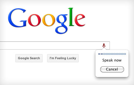 recherche vocale google