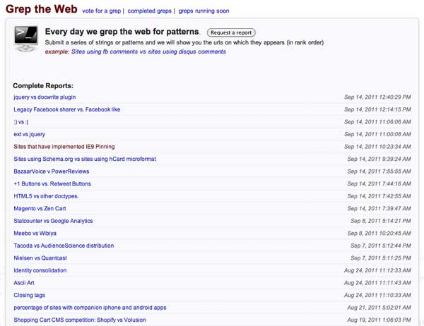 Webgrepper