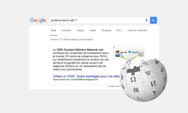 Les Featured snippets auraient fait perdre 21% de trafic à Wikipedia