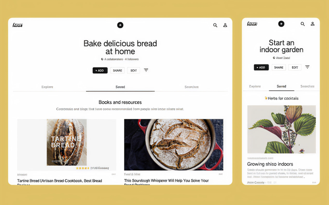 Keen, un Pinterest-Like dopé par l’IA de Google