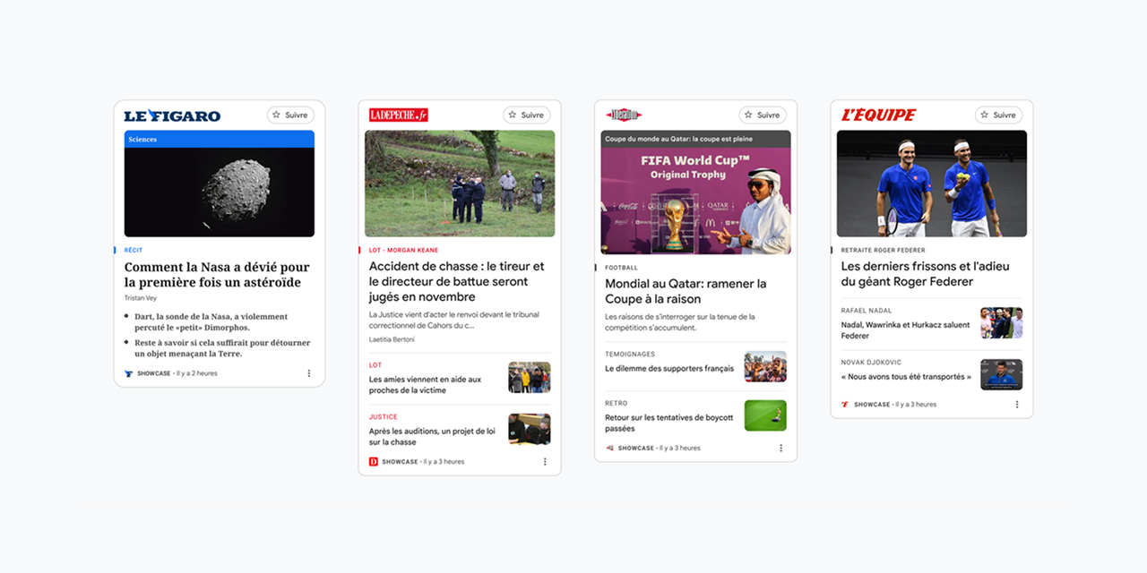Google News Showcase : 1 milliard de dollars pour des partenariats avec la presse mondiale