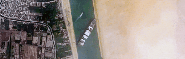 Ever Given : un easter egg Google sur le blocage du canal de Suez