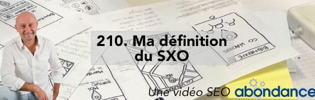 Ma définition du SXO –  Vidéo SEO Abondance N°210